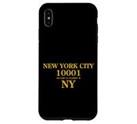 Cool New York City 10001 & NYC Latitude and Longitude Coque pour iPhone XS Max