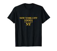 Cool New York City 10001 & NYC Latitude and Longitude T-Shirt