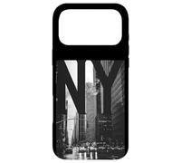 Cool New York City Abstract Skyline, Black & White New York Coque pour iPhone 17 Pro Max