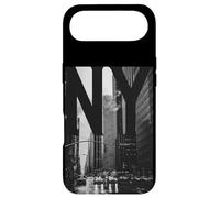 Cool New York City Abstract Skyline, Black & White New York Coque pour iPhone Air