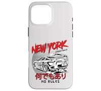 Cool New York City Car Racing Graphic Urban Vibes Collection Coque pour iPhone 16 Pro Max