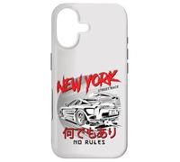 Cool New York City Car Racing Graphic Urban Vibes Collection Coque pour iPhone 17