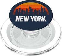 Cool New York City Skyline Sunset Shirts, Cool New York City PopSockets PopGrip pour MagSafe