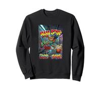 Cool New York City Teddy Bear Playing Basketball Underground Sweatshirt
