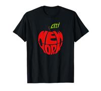 Cool New York City The Big Apple Graphic Design Fashion T-Shirt
