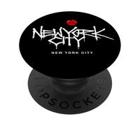 Cool New York City The Big Apple, NYC Urban Street Art Style PopSockets PopGrip Adhésif