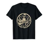 Cool Octopus Guitare Player Design Funny Music Lover Sea Life T-Shirt