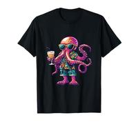 Cool Octopus Summer Party Vacances T-Shirt