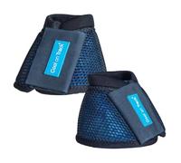 Cool on Track® Cloches de refroidissement 2.0 | Tissu en maille 3D / matériaux Cool on Track® | Couleur : bleu/noir | 1 paire (L (Full))