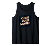 Cool Open Your Mouth Look pour garçons et Filles Débardeur