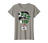 Cool Pakistanais Coffee Mama Mom Girl Aunt Pakistan Flag Print T-Shirt