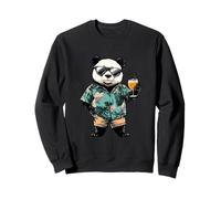 Cool Panda Summer Party Vacances Sweatshirt