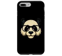 Cool Panda Vector Art avec Lunettes Coque pour iPhone 7 Plus/8 Plus