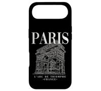 Cool Paris Arc de Triomphe Line Art Illustration Graphic Coque pour iPhone Air