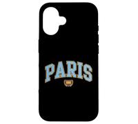 Cool Paris Style, Paris France Illustration Graphic Fashion Coque pour iPhone 16