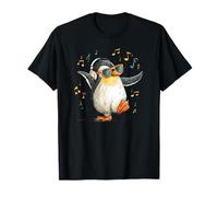 Cool Penguin Casque Dancing Vibes T-Shirt