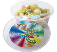 Cool Pétillant Mini Ufo Oblats fourrés à l'effervescence 100 pièces 127g