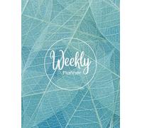 Cool Planner: Spring Cyan Design - undated weekly planner with monthly view. 135 pages. 8.5” x11”. Suitable for professionals, homemakers and students who wants to achieve desired goals.