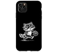 Cool Raccoon Basketball avec Maman Joueur drôle Coque pour iPhone 11 Pro Max