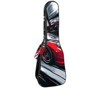 Cool Racer Road Speed Étui rembourré pour ukulélé de concert de 58,4 cm, imperméable et durable, Multicolore 04, 25.9x9x3.1in/66x23x8cm, Organiseur de sac