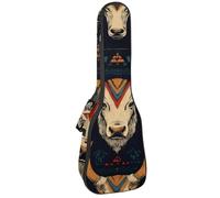 Cool Racer Road Speed Print Housse rembourrée pour ukulélé de concert de 23", imperméable et durable, multicolore 06, 25.9x9x3.1in/66x23x8cm, Organiseur de sac