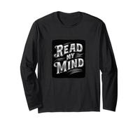 Cool Read My Mind Costume pour Les Amateurs de Discours Manche Longue