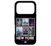 Cool Real New York City Skyline, New York Streets Design Coque pour iPhone 17 Pro