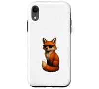 Cool Retro Fox Counselor Appréciation Coque pour iPhone XR