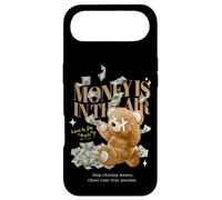 Cool Rich Teddy Bear with Money Illustration Graphic Designs Coque pour iPhone Air