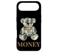 Cool Rich Teddy Bear with Money Illustration Graphic Designs Coque pour iPhone Air