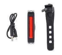 Cool Ride - Eclairage arrière vélo USB - Vélo,Trottinette, Fixation Universelle(Tige de Selle)- Certifiée IPX-3 - Détection de freinage - Indicateur de Batterie - 65 lumens - Livré avec câble