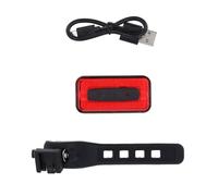 Cool Ride - Feu Arrière Vélo Rechargeable USB - 30 Lumens - 3 Modes d’Éclairage - Fixation Silicone - Sécurité Cycliste
