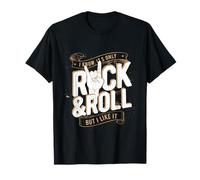 Cool Rock and Roll Tee Shirt, I Love Rock Music, Rock & Roll T-Shirt