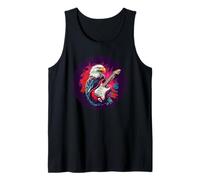 Cool Rock Eagle avec guitare électrique pour un look décontracté Débardeur