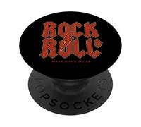 Cool Rock N 'Roll Power, I Love Rock Music, Rock & Roll PopSockets PopGrip Adhésif