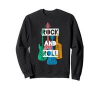 Cool Rock & Roll Music Make Some Noise Musical Instruments Sweatshirt