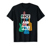 Cool Rock & Roll Music Make Some Noise Musical Instruments T-Shirt Graphique avec Valeur