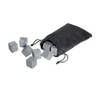 Cool Rocks Pierres à Whisky - Glaçons secs en granit - La boite de 9