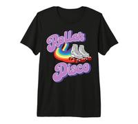 Cool Roller Disco T-Shirt rétro années 70 et 80 T-Shirt Haut de Gamme