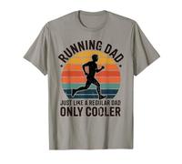 Cool Running Dad Retro Funny Marathon Runner Fête des Pères T-Shirt