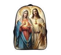 cool sacré-cœur sacs à dos imprimés en 3d 12 ans et plus fashion décontracté notre dame sac à dos campus 2 compartiment femmes sacs d'école-16,pour les voyages les affaires
