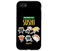 Cool Sarcastic Kung Fu Sushi Novelty Graphic Cool Designs Coque pour iPhone SE (2020) / 7/8