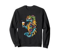 Cool Seahorse Summer Party Vacances Sweatshirt