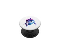 Cool Shark Funny Shark Amoureux des Animaux de la mer Requin Marin PopSockets PopGrip Adhésif