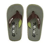 COOL SHOE ORIGINAL Tongs Badelatschen Zehentrenner Chaussures Surfer Khaki