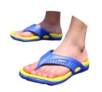Cool Shoes Homme Tongs Chausson Anti Bruit Homme Été Plates Décontractées Chausson Drole Pantoufle Confortable Loisir Intérieur