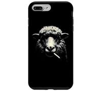 Cool Smoking Sheep Black Humour Black Sheep Coque pour iPhone 7 Plus/8 Plus