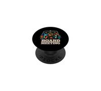 Cool Snowboarders sur télésiège PopSockets PopGrip Adhésif