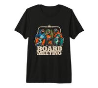 Cool Snowboarders sur télésiège T-Shirt Haut de Gamme