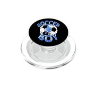 Cool Soccer Boy Football PopSockets PopGrip pour MagSafe